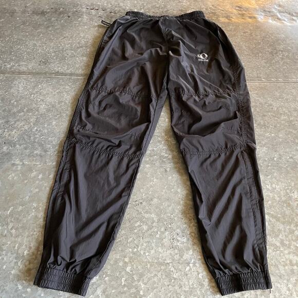 PEARL iZUMi Zephrr Pants Black Mens Small Windbreaker Cycling Jogger Lightweight - Picture 1 of 15